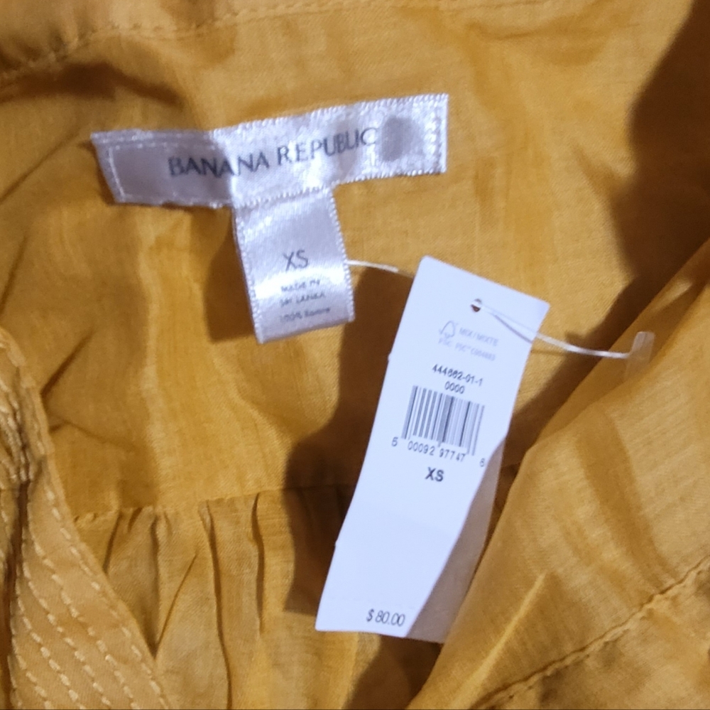 Banana Republic Mustard Yellow